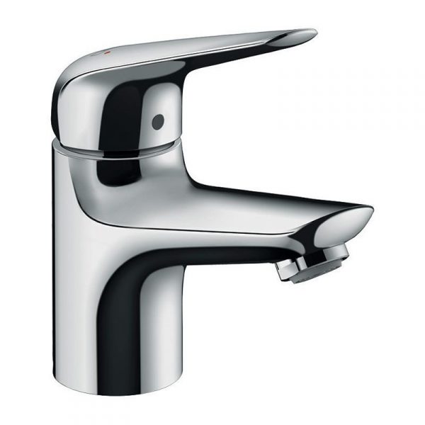 фото Смеситель для раковины hansgrohe novus с донным клапаном 71020000