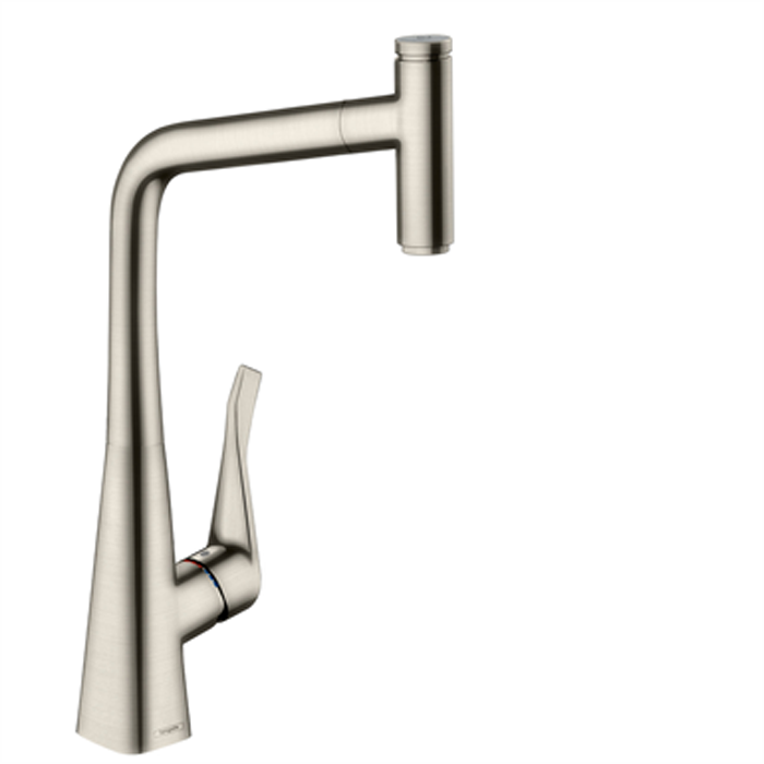 Смеситель для кухни Hansgrohe Kitchen faucet с выдвижным изливом 73803800