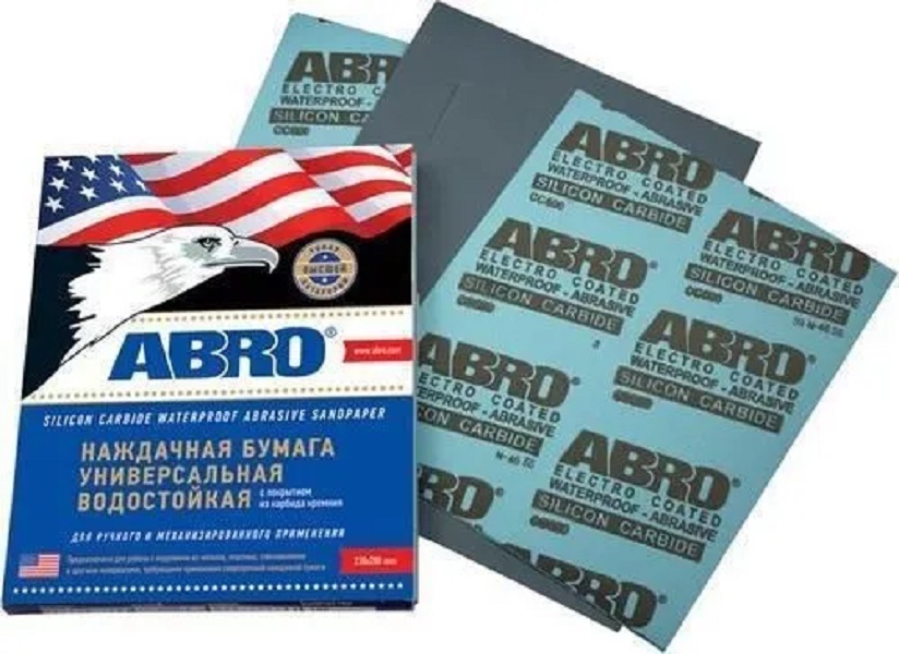 

ABRO Бумага наждачная водост №1200 (ABRO)