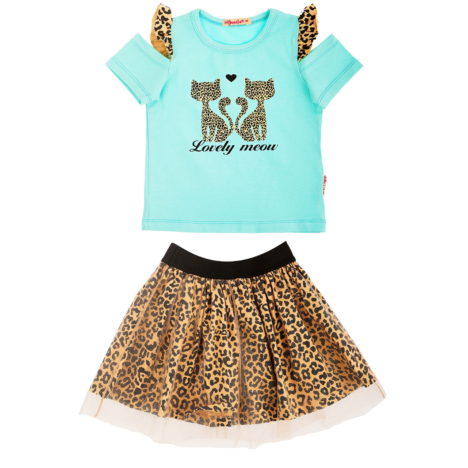 фото Костюм детский bonito kids bk1325kyu цв. ментоловый р. 122