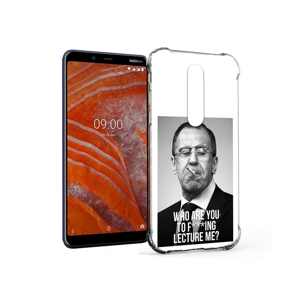 

Чехол MyPads Tocco для Nokia 3.1 Plus лавров (PT121397.96.433), Tocco