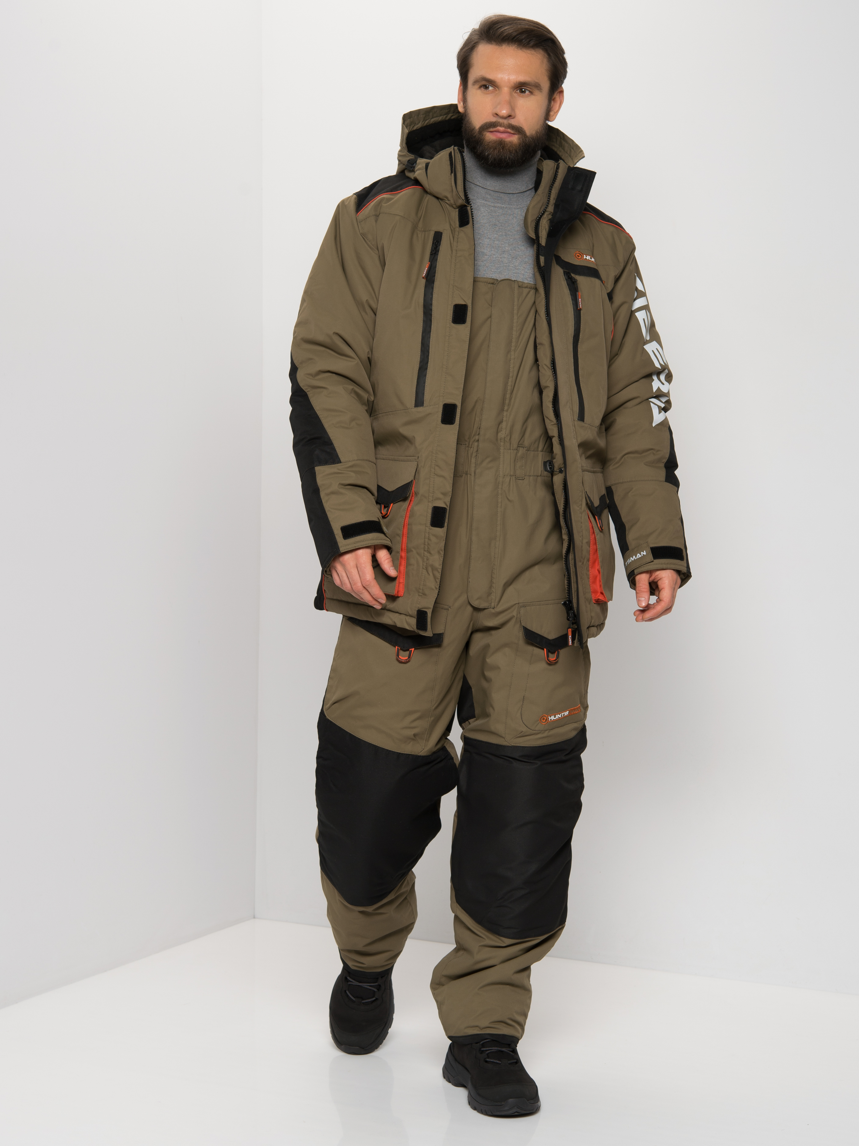 

Костюм зимний Huntsman Siberia, ткань Breathable, цвет хаки, р.64-66/182-188, Зеленый, Siberia