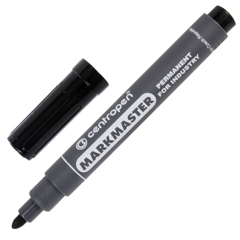 

Маркер перманентный для промышленной маркировки ЧЕРНЫЙ CENTROPEN Marksmaster, 2,5 мм 10 шт
