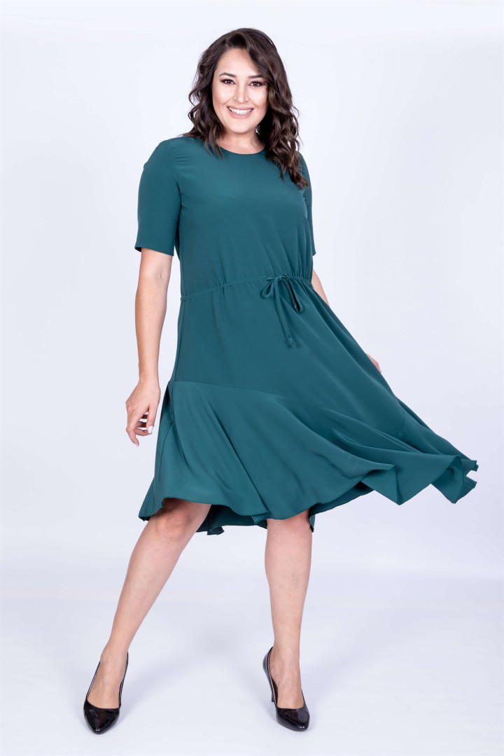 

Платье женское My Line Moda 686 зеленое 48 RU, 686
