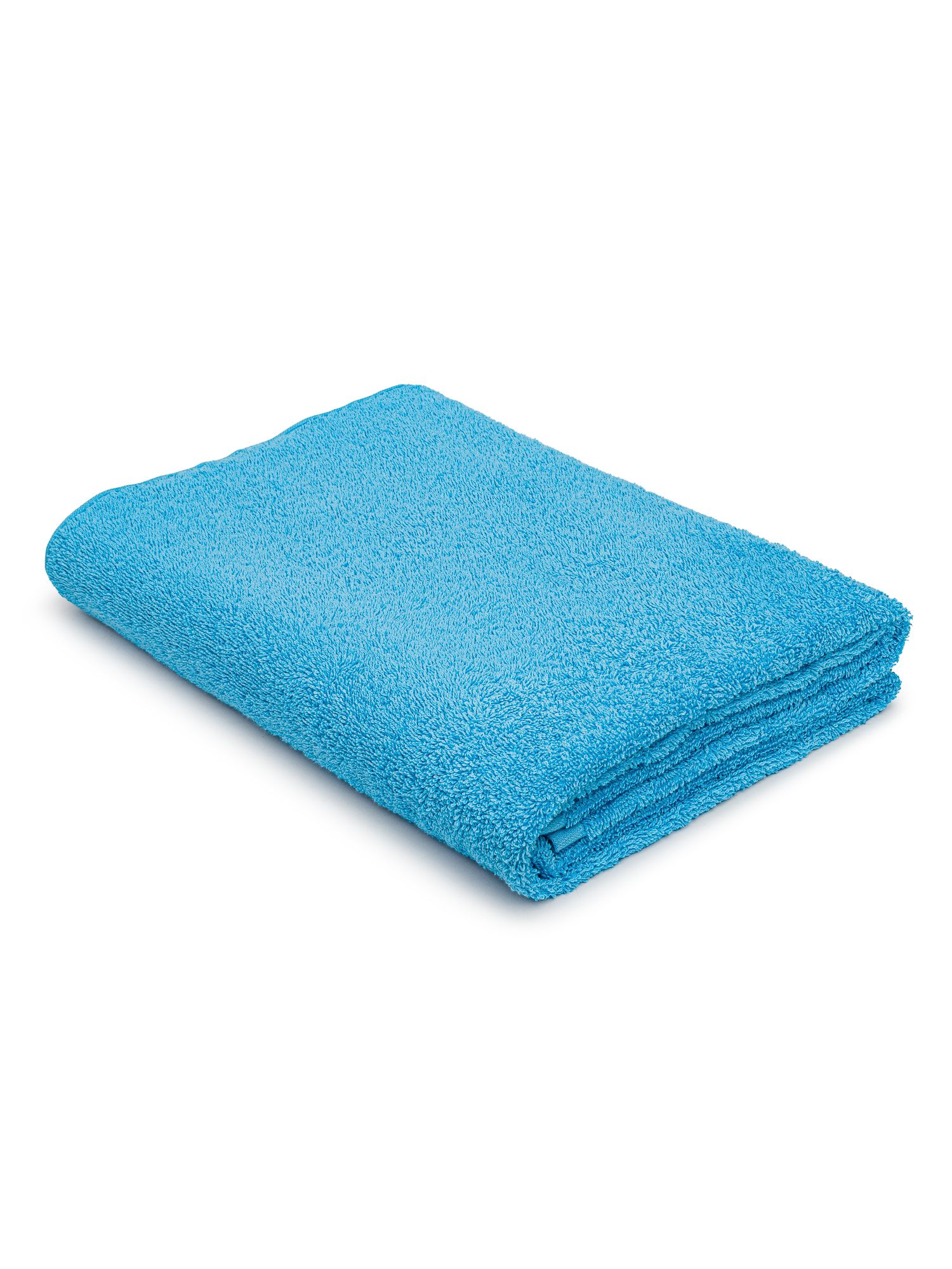 Махровое полотенце 70х140 банное TCStyle голубое 1 шт 470 гр/м2