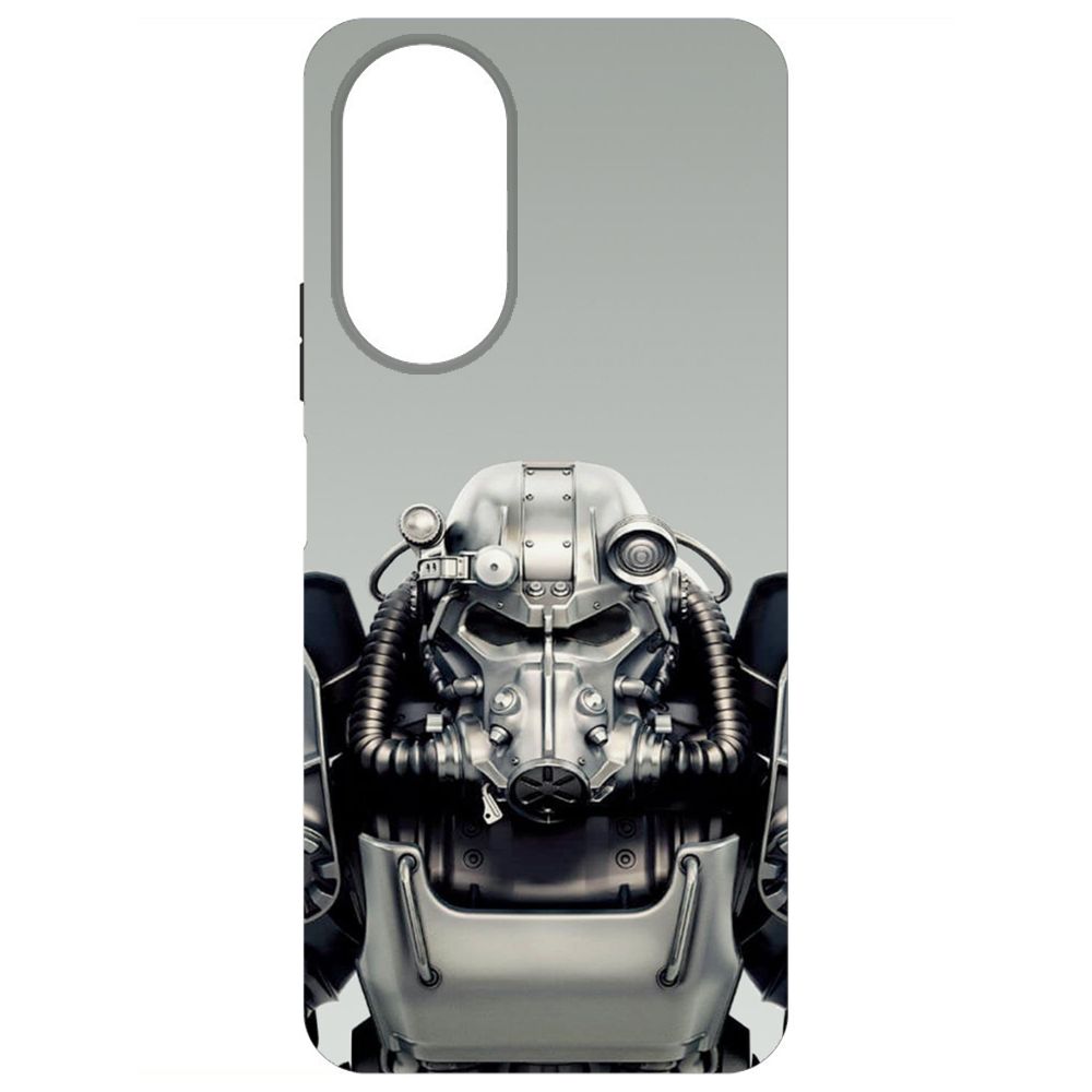 

Чехол-накладка Krutoff Soft Case Фоллаут (Fallout) - Братство стали для Honor X7 черный