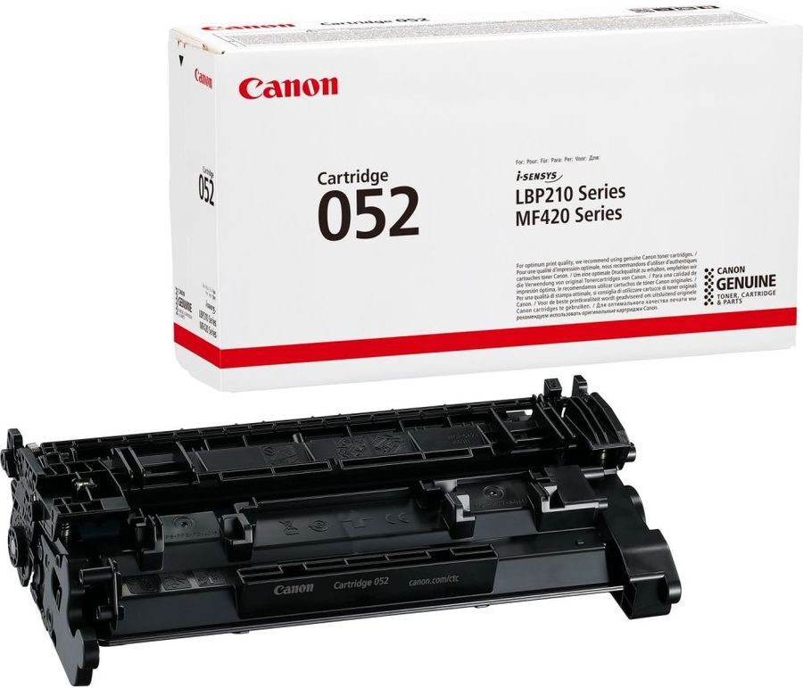 

Картридж Canon 2199C002 CRG 052 BK Black, Черный, 2199C002