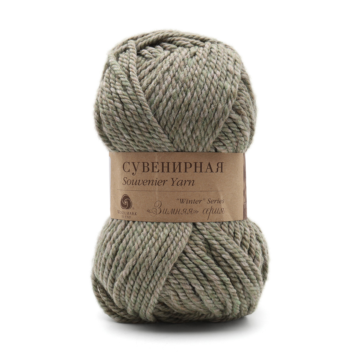 

Пряжа для вязания Пехорка Сувенирная 200г, 160м (772-Салатовый меланж), 5 мотков, Зеленый, 499575