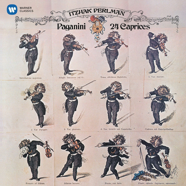 

Paganini: Caprices for solo violin. Itzhak Perlman Vol. 3 (1 CD)