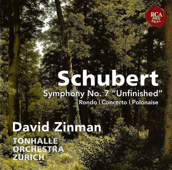 

Schubert: Symphony No. 7 "Unfinished". - Zinman. David (1 CD)