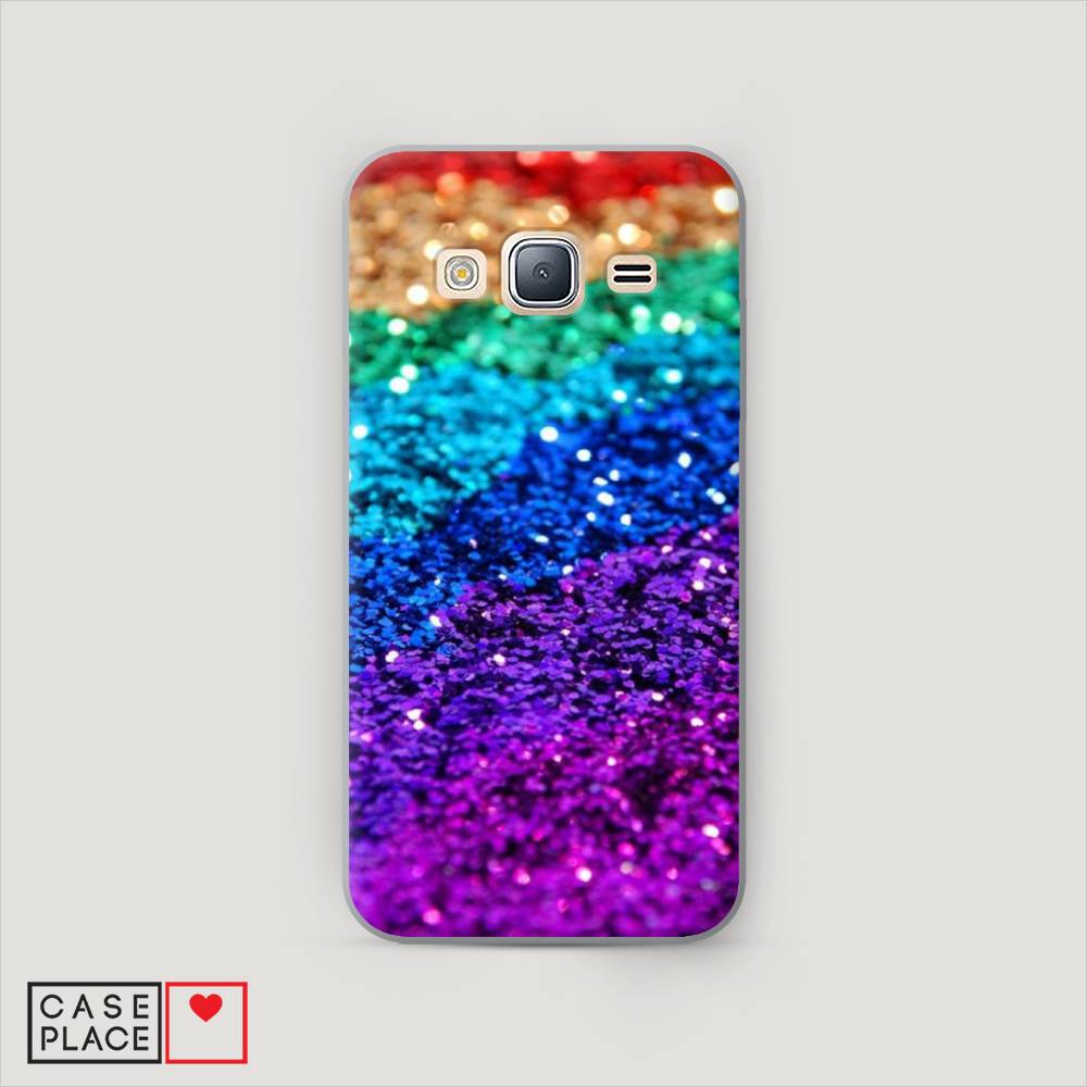 

Чехол Awog "Блестящая радуга рисунок" для Samsung Galaxy J3 2016, 22440-2