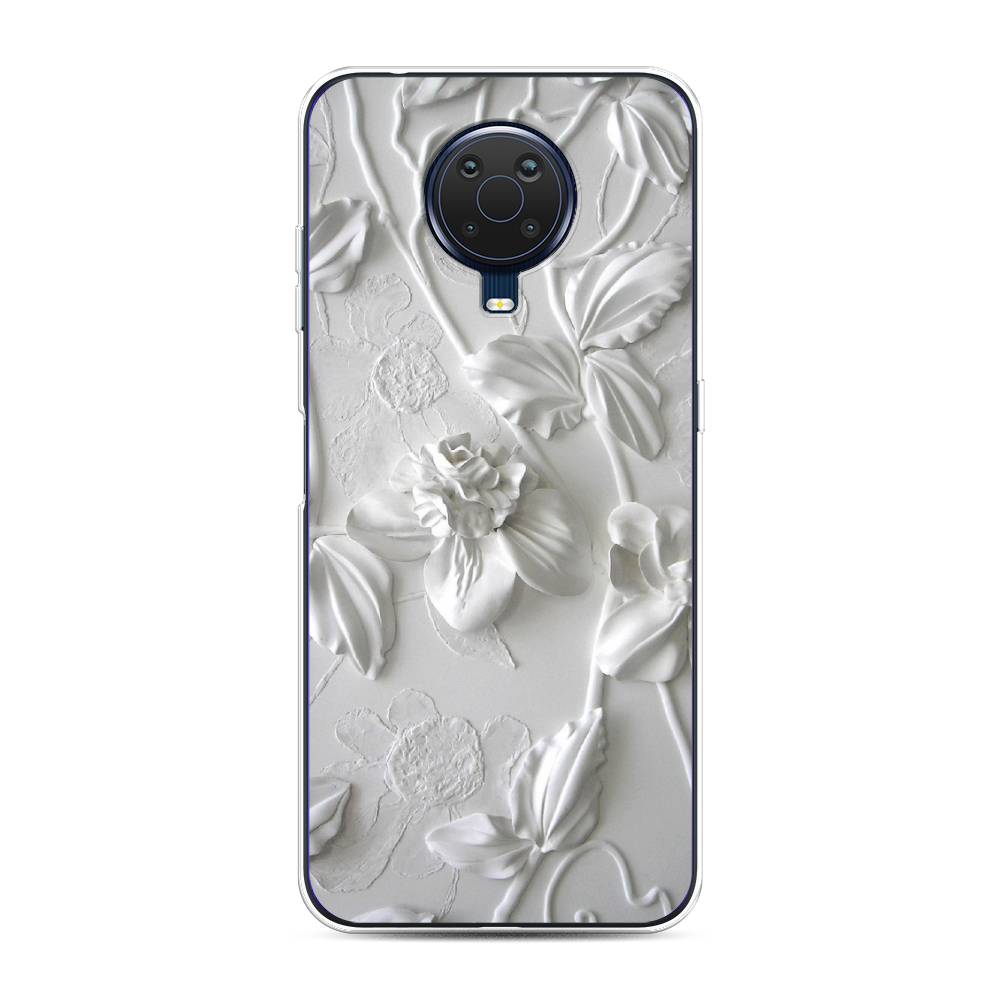 

Чехол Awog на Nokia G20 / Нокиа G20 "Гипсовые цветы", 124150-7