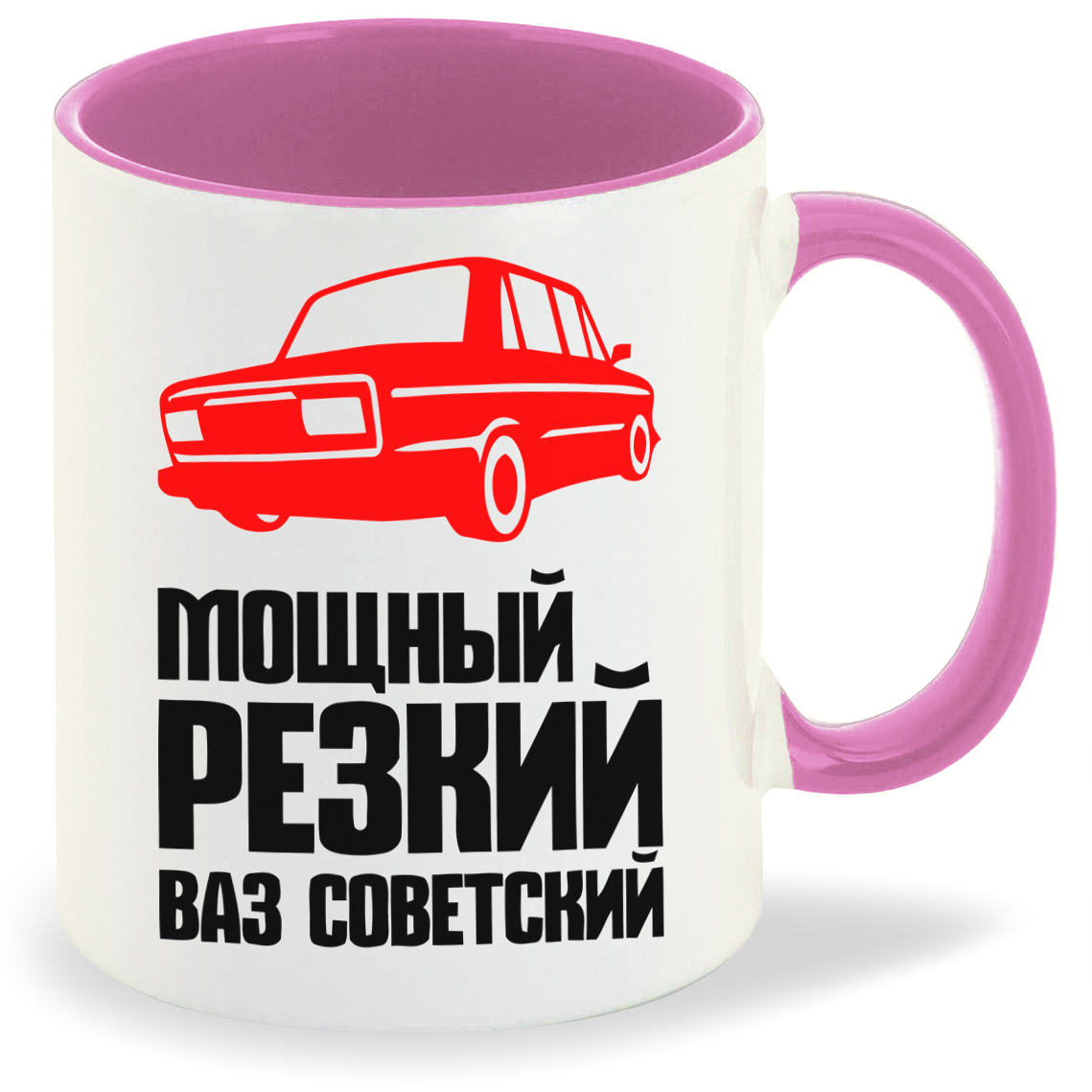 

Кружка CoolPodarok мощный резкий ваз советский, мощный резкий ваз советский