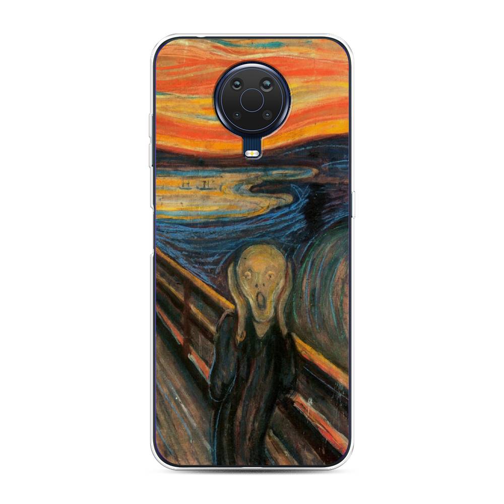 

Чехол Awog на Nokia G20 / Нокиа G20 "Крик", Оранжевый;синий;серый, 124150-9