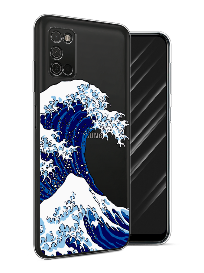 

Чехол Awog на Samsung Galaxy A03S / Самсунг A03S "Волна в Канагаве", Разноцветный, 2103250-4