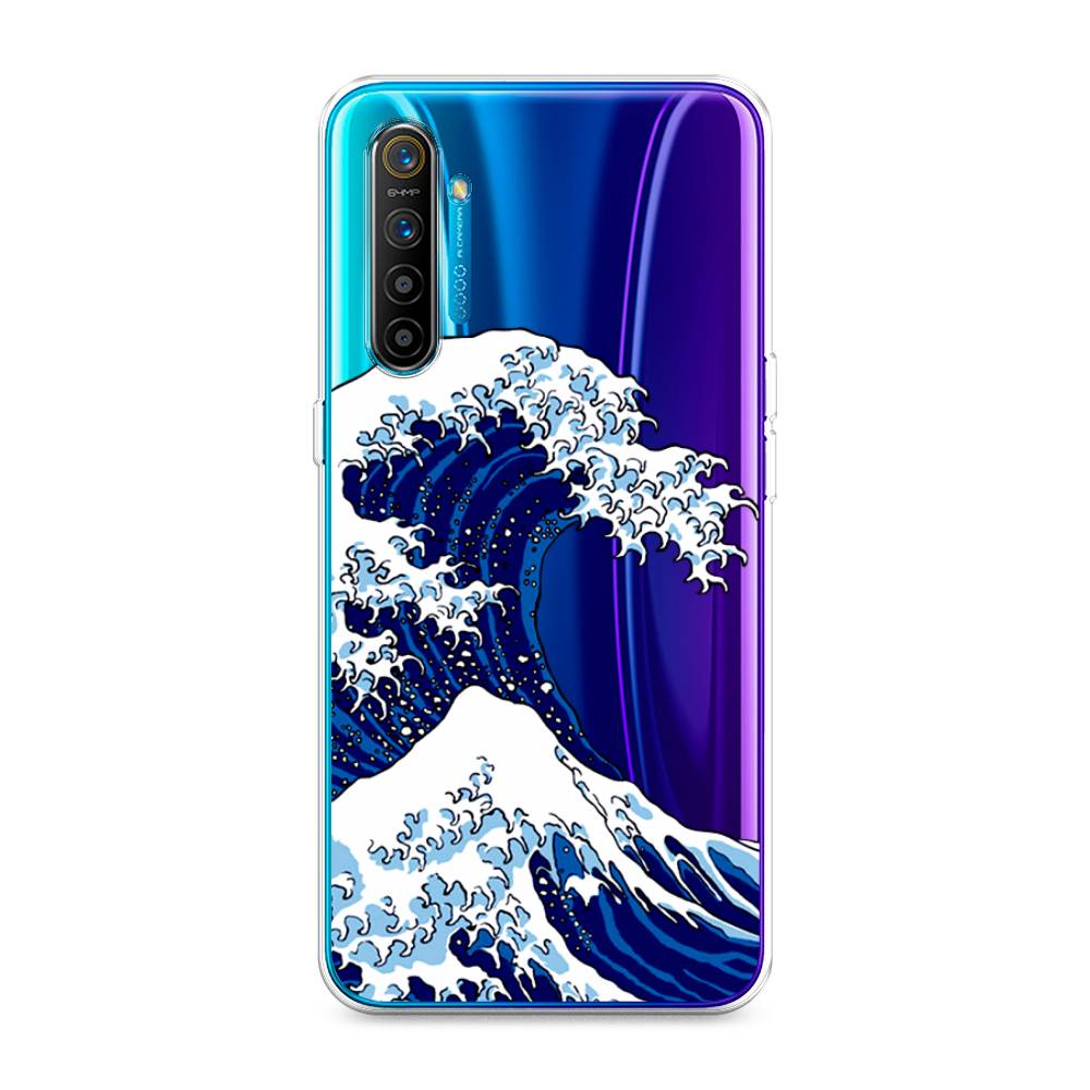 

Чехол Awog на Realme XT "Волна в Канагаве", Разноцветный, 251450-4