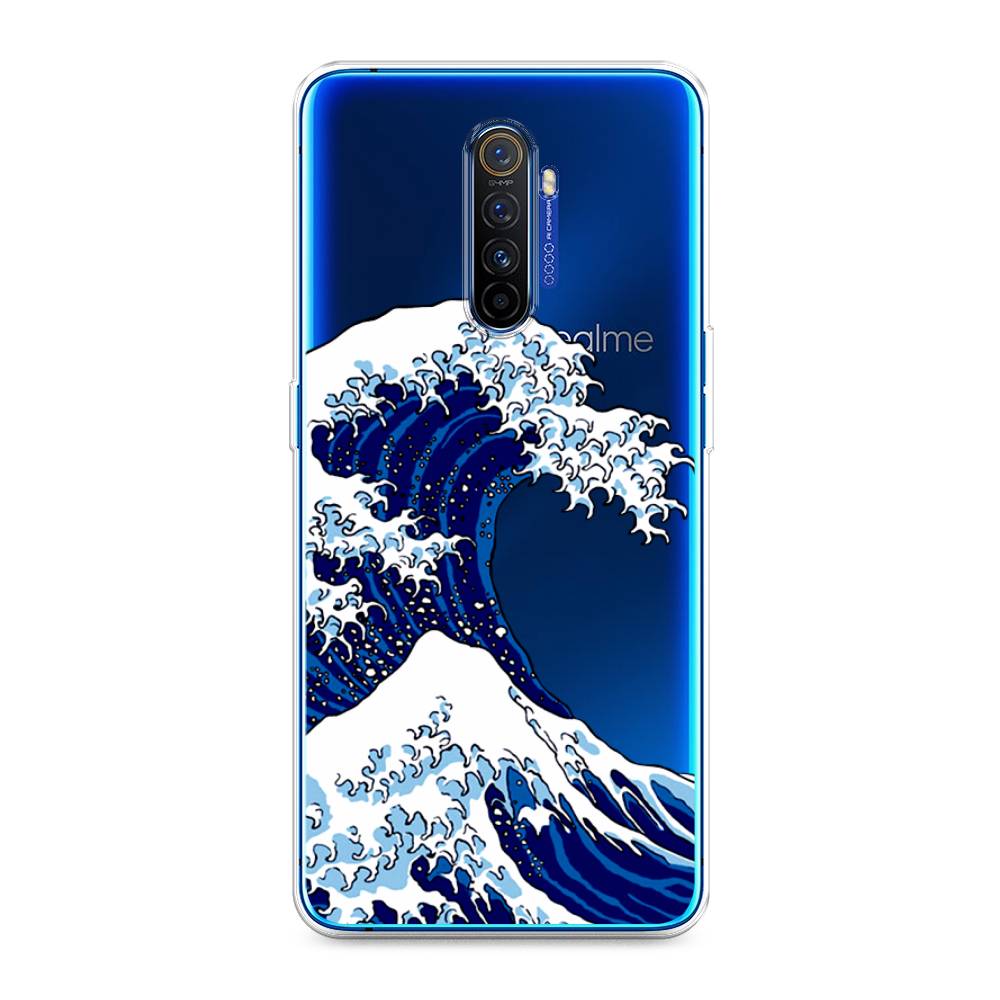 

Чехол Awog на Realme X2 Pro "Волна в Канагаве", Разноцветный, 251750-4