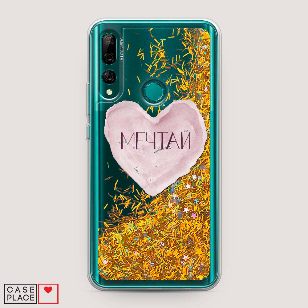 

Чехол Awog на Huawei Y9 Prime 2019 "Мечтай сердце", Розовый, 611990-1