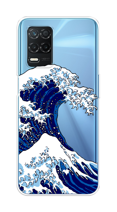 

Чехол Awog на Realme 8 5G/Narzo 30 5G "Волна в Канагаве", Разноцветный, 257150-4