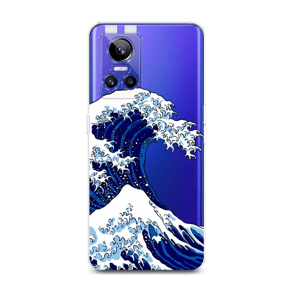 

Чехол Awog на Realme GT Neo 3 "Волна в Канагаве", Разноцветный, 259050-4
