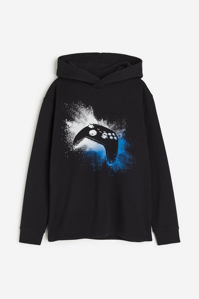 

Худи детское H&M 1070031, Черный, игровой контроллер, 170, 1070031