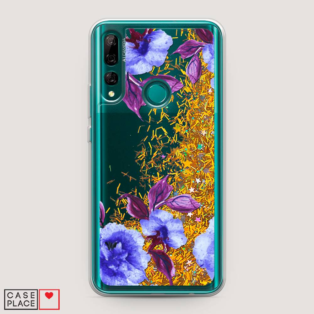 

Чехол Awog на Huawei Y9 Prime 2019 "Цветочная фантазия 5", Фиолетовый, 611990-1
