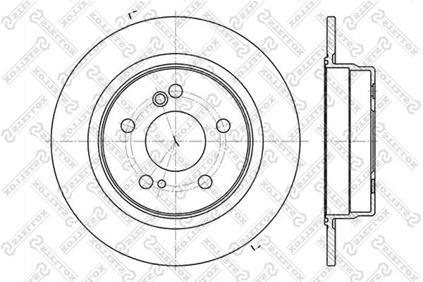 

Тормозной диск Stellox 6020-3326-SX