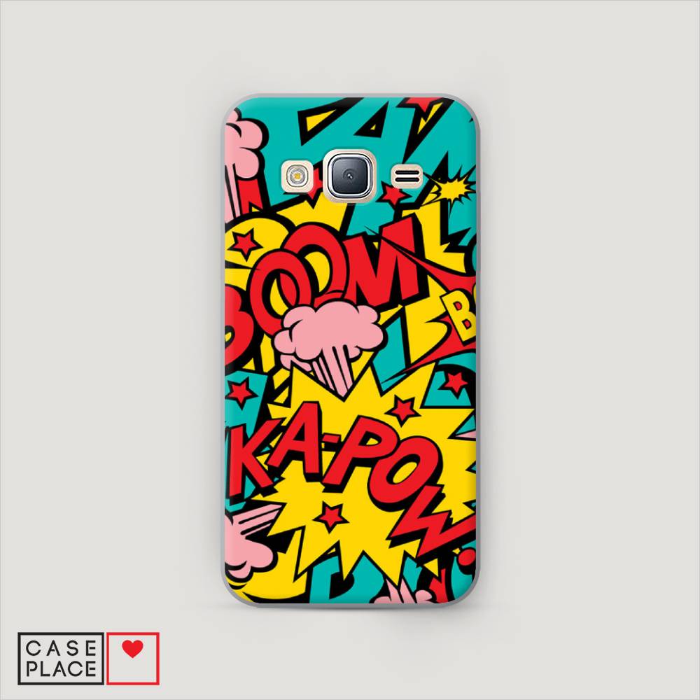 фото Чехол awog "постер pop art" для samsung galaxy j3 2016