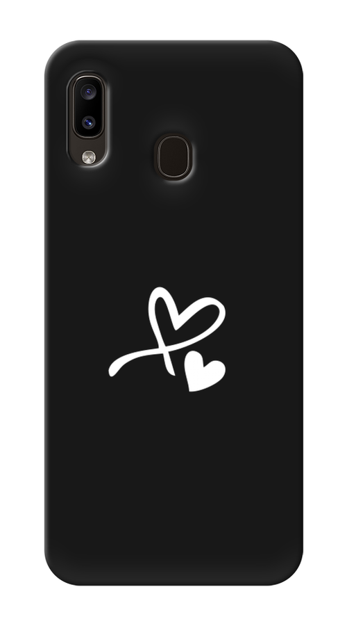 

Чехол Awog на Samsung Galaxy A20/A30 "Сердечко минимализм", Разноцветный, 27652-1
