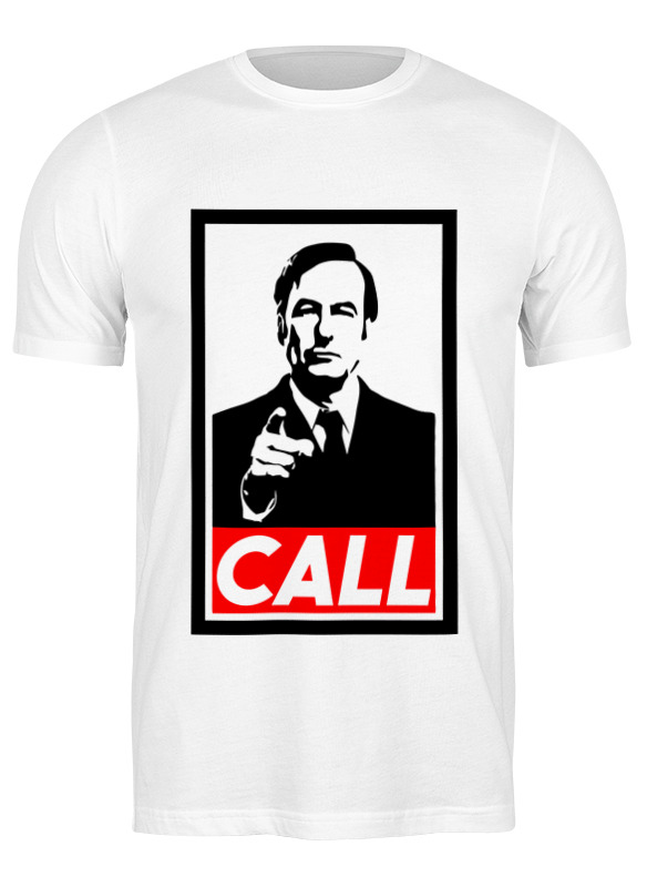 

Футболка мужская Printio Лучше звоните солу (better call saul) белая S, Белый, Лучше звоните солу (better call saul)