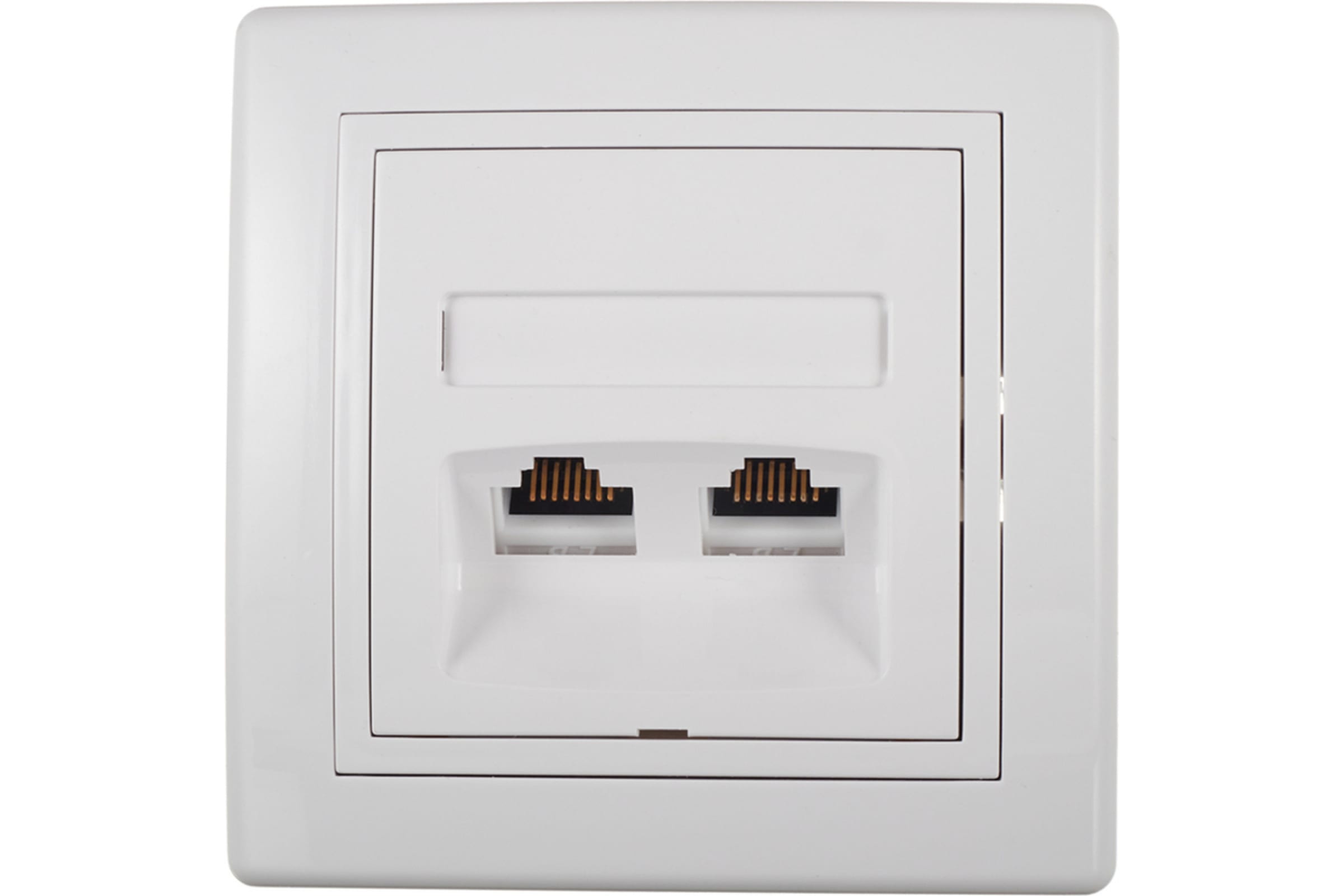 

Коммуникационная двойная розетка Aling-conel PRESTIGE RJ45 Cat6 UTP, белая 615.00 113032