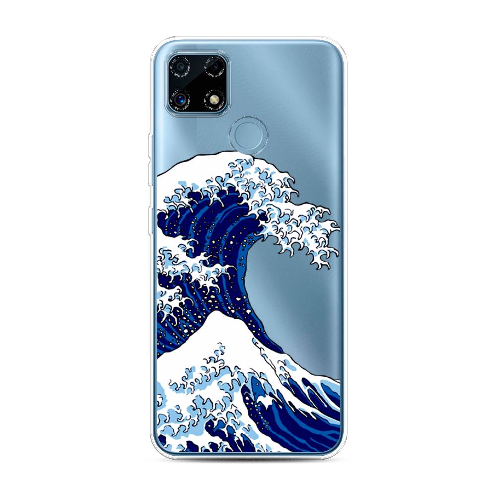 

Чехол Awog на Realme C25/C25s "Волна в Канагаве", Разноцветный, 257450-4