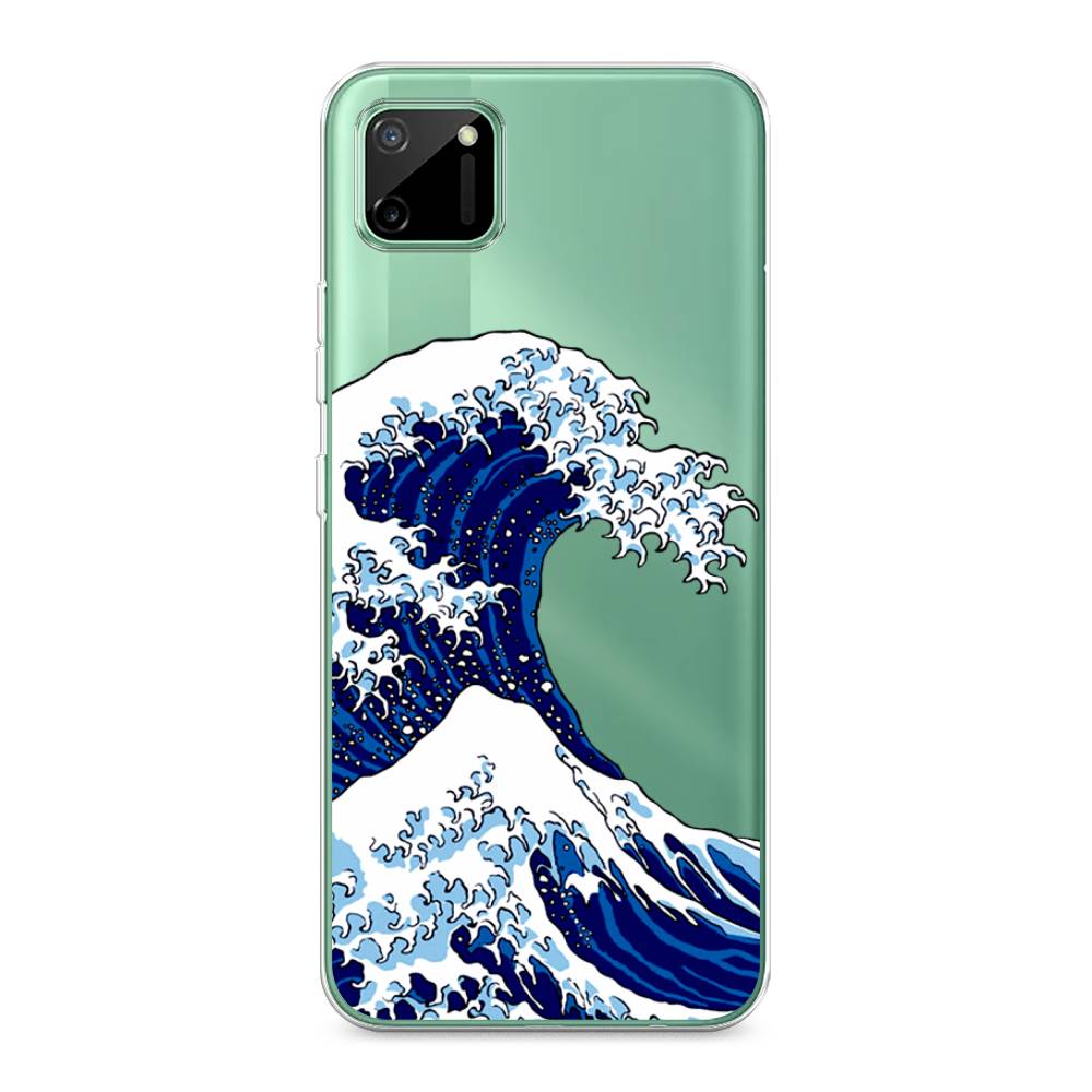 

Чехол Awog на Realme C11 2020 "Волна в Канагаве", Разноцветный, 253850-4