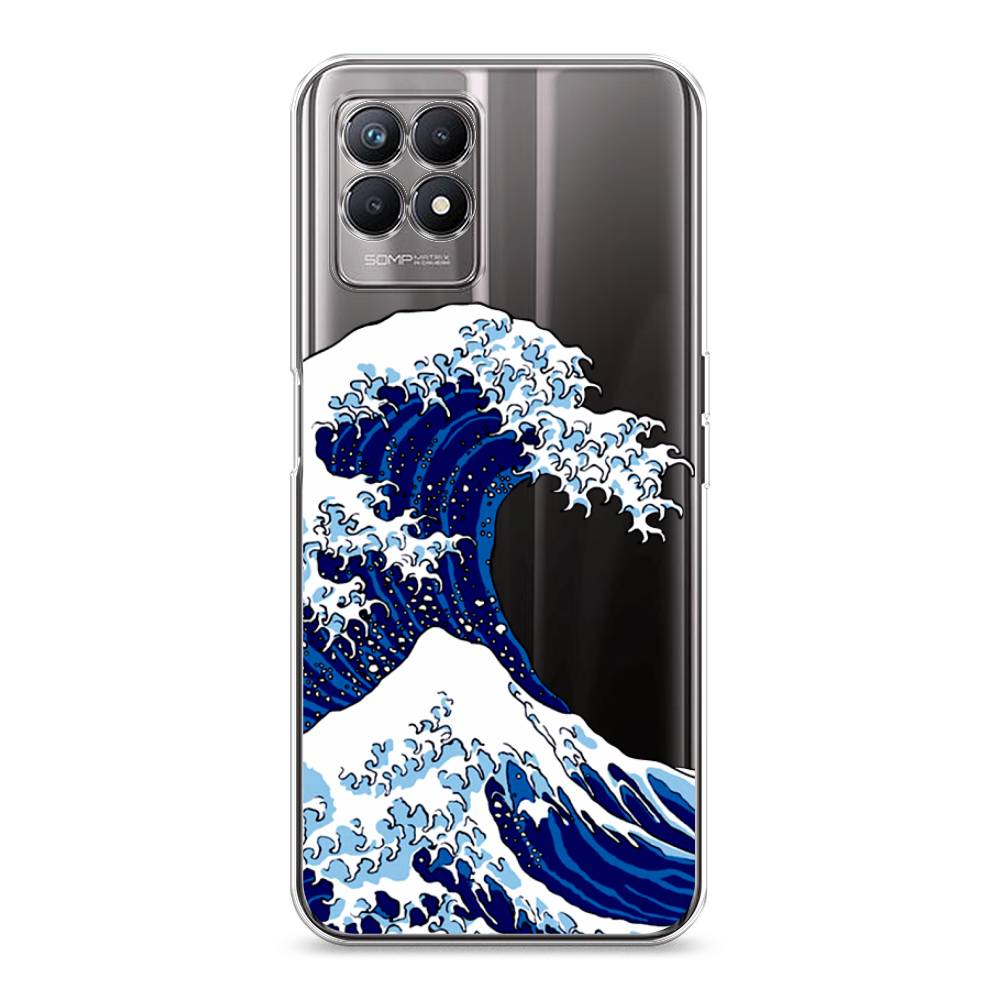

Чехол Awog на Realme 8i "Волна в Канагаве", Разноцветный, 257350-4