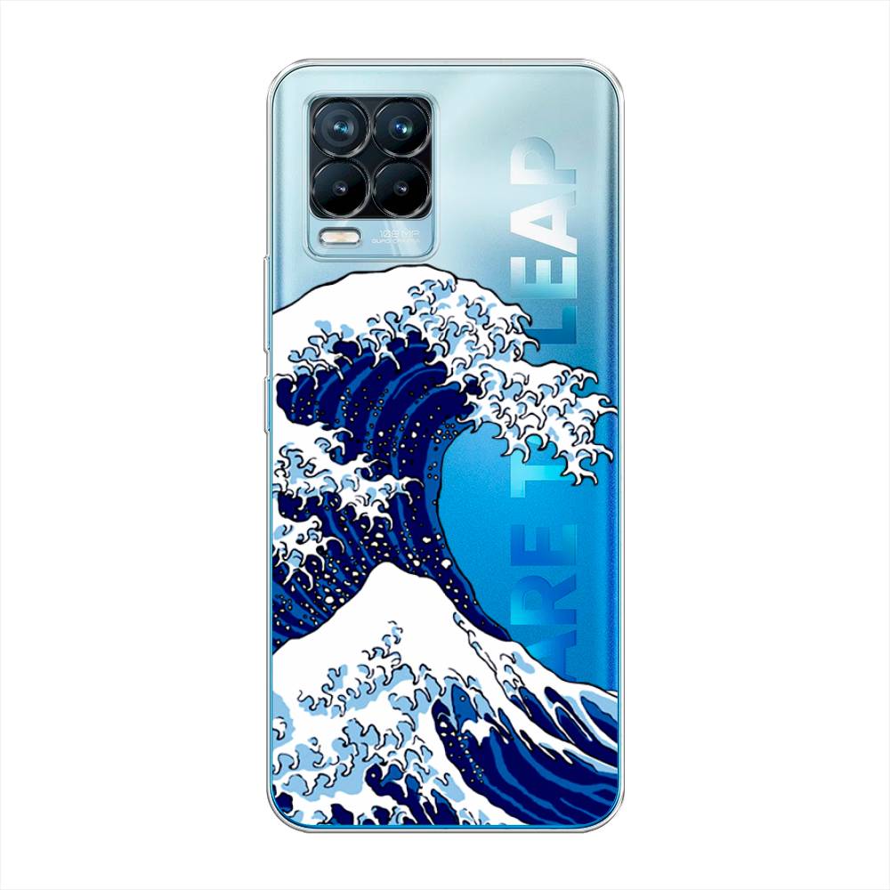 

Чехол Awog на Realme 8/8 Pro "Волна в Канагаве", Разноцветный, 255550-4