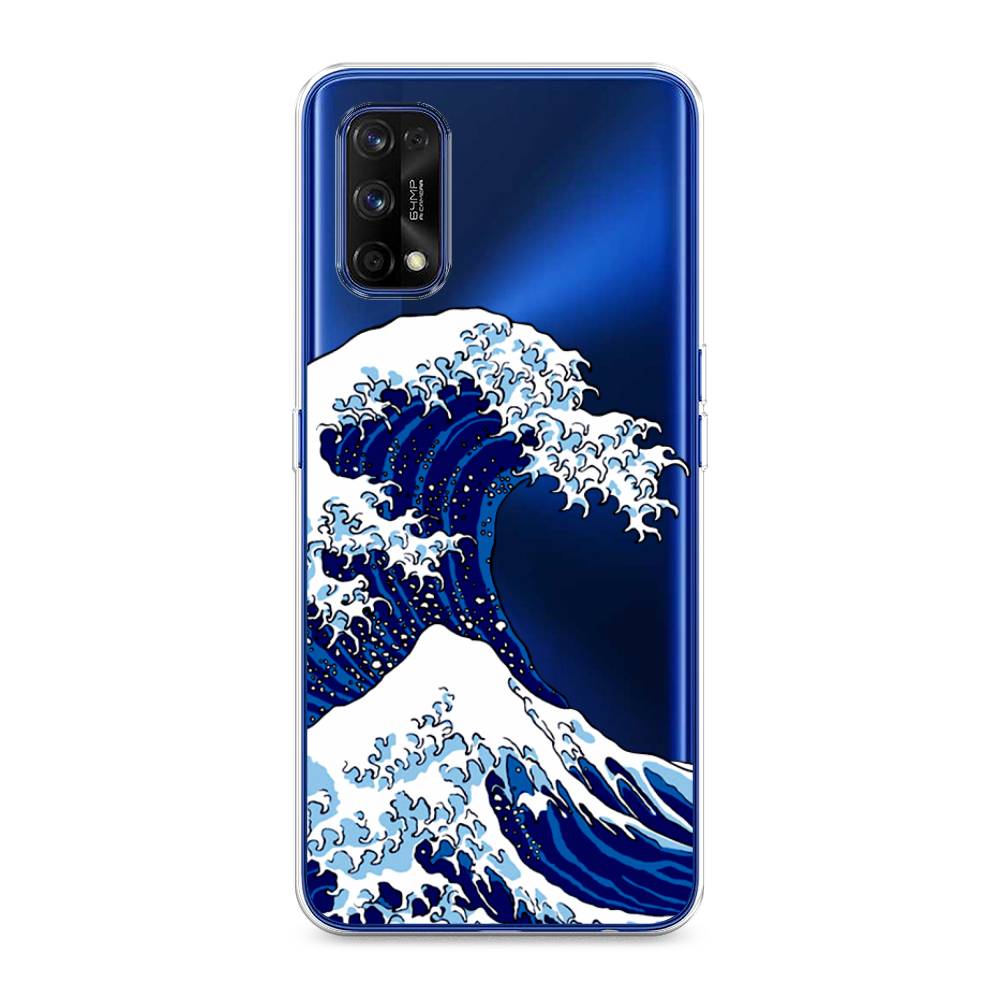 

Чехол Awog на Realme 7 Pro "Волна в Канагаве", Разноцветный, 254050-4