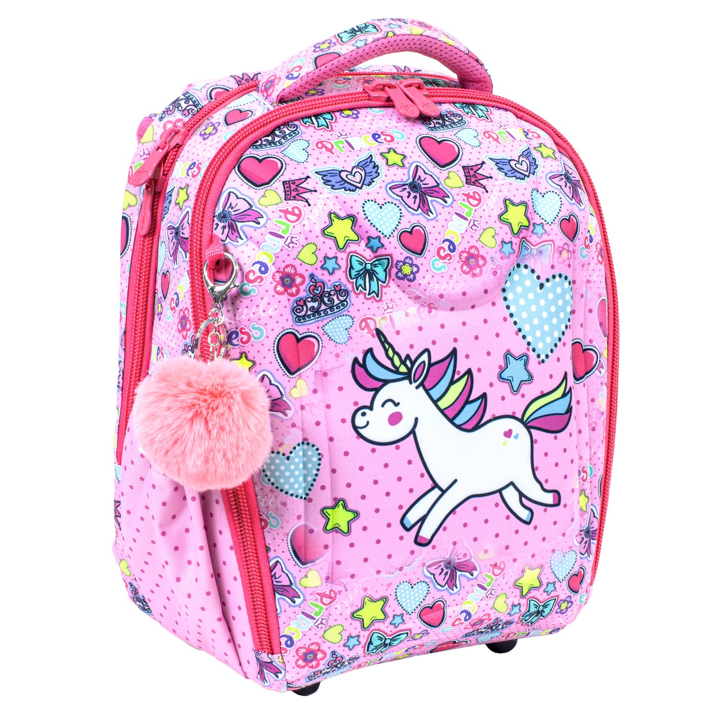 

Ранец школьный Belmil Sturdy розовый 338-82/9 GIRL UNICORN SP