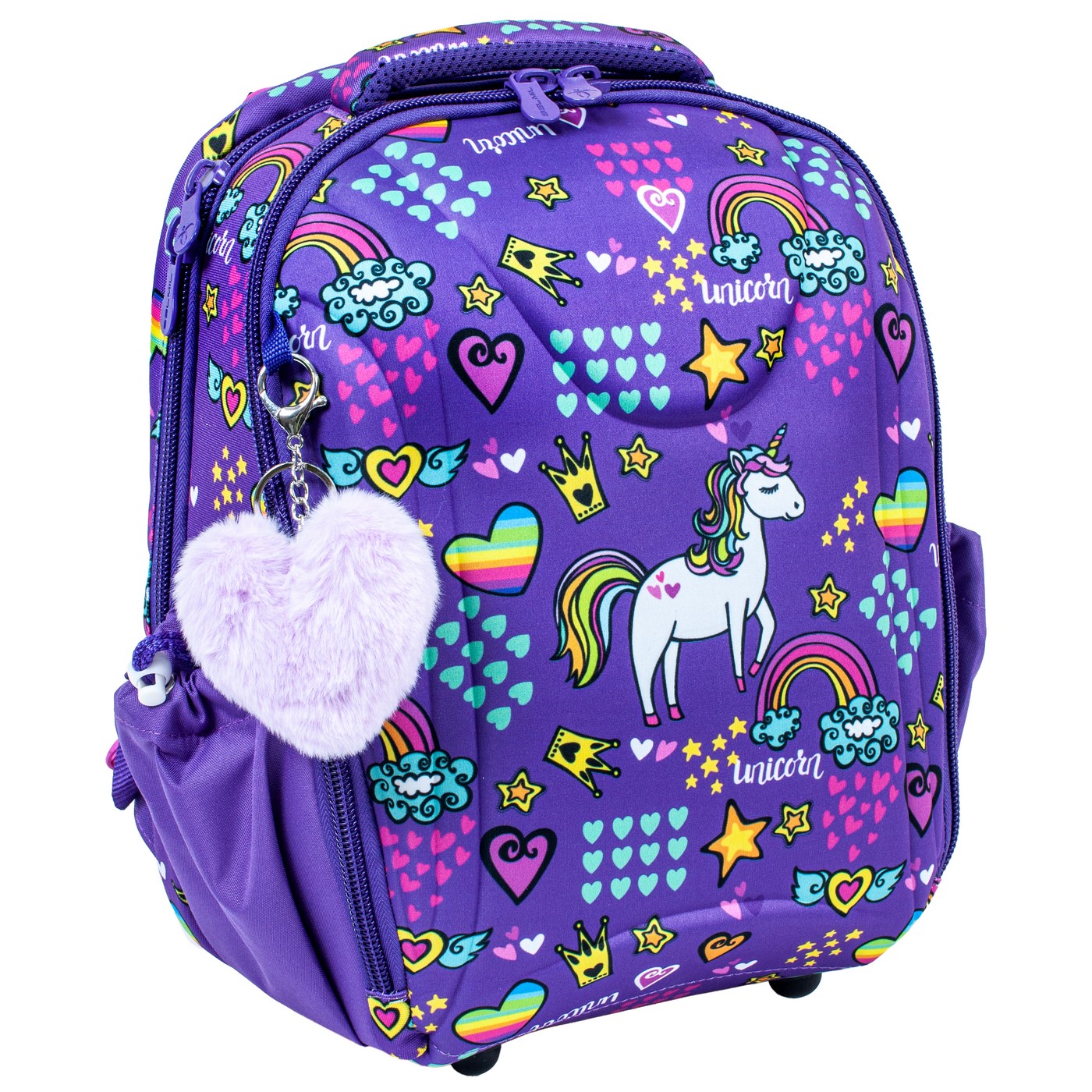 

Ранец школьный Belmil Sturdy 338-82/9 GIRL PURPLE UNICORN SP