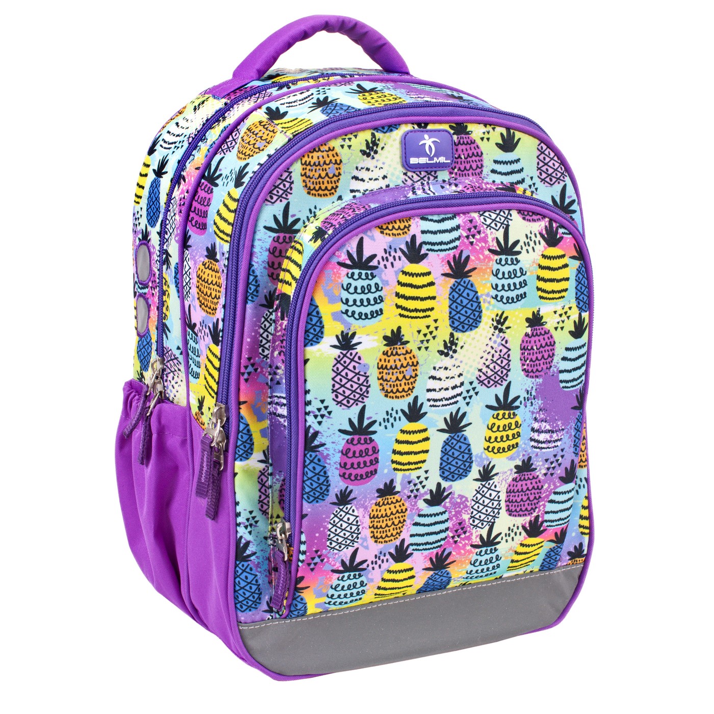 фото Рюкзак belmil speedy фиолетовый 338-35/9 girl pineapple sp