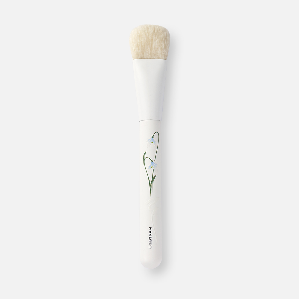 

Кисть для лица Manly Pro Spring Morning крупная, пушистая, плоская, 1 шт.