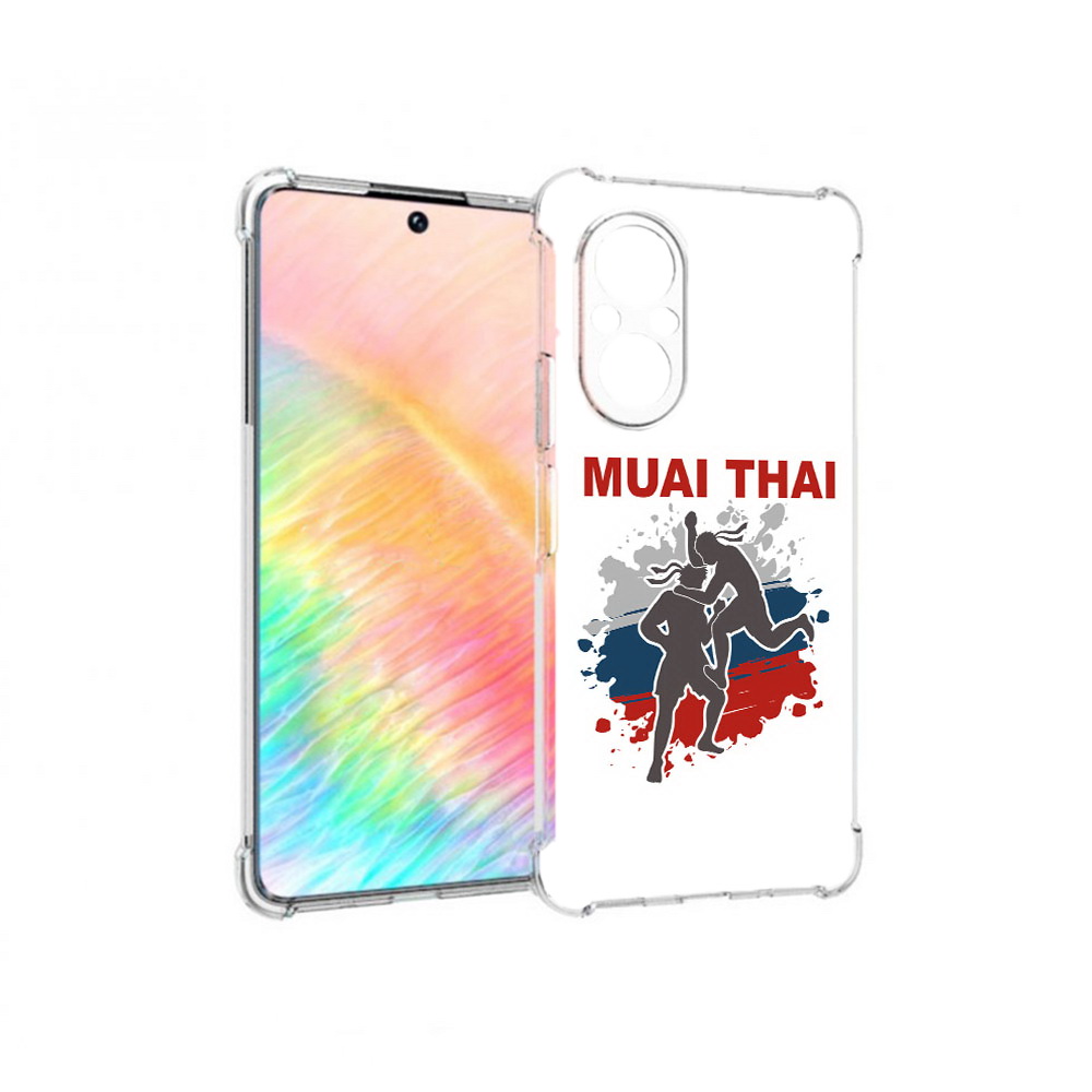 

Чехол MyPads Tocco для Honor 50 SE Муайтай (PT223907.20.123), Прозрачный, Tocco