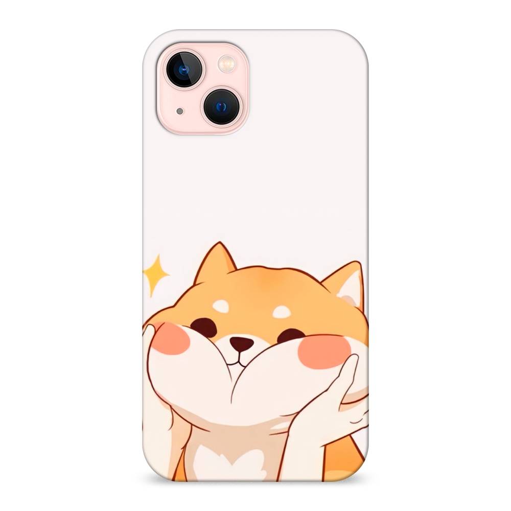 

Пластиковый чехол "Сладкий песик" на Apple iPhone 13, 14220-1