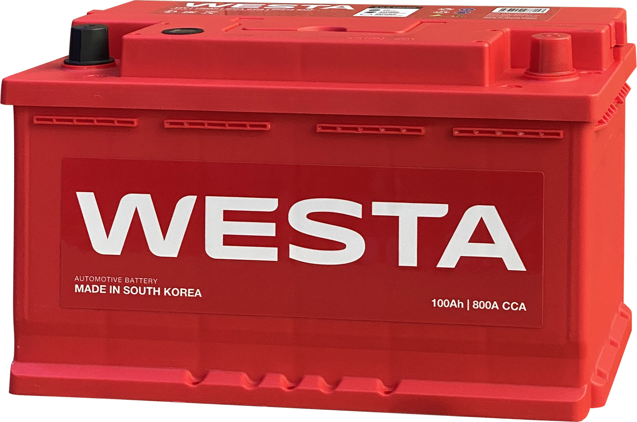 Аккумулятор WESTA Korea 59842 SMF 100 Ач 800 А обратная полярность