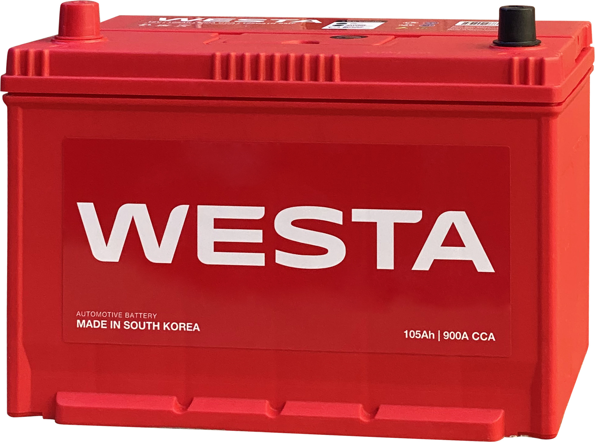 Аккумулятор WESTA Korea 125D31R SMF 105 Ач 900 А прямая полярность