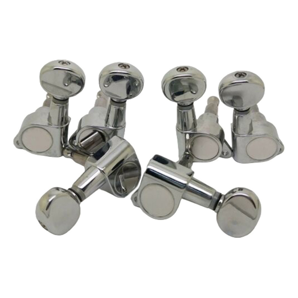 

J-05-3+3-CR Колки для гитары 3+3, хром, Paxphil, Хромированный, J-05-3+3-CR