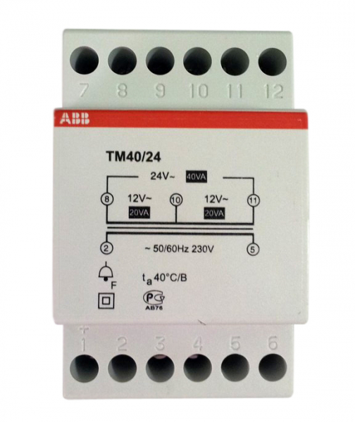 фото Abb трансформатор звонковый tm40/24