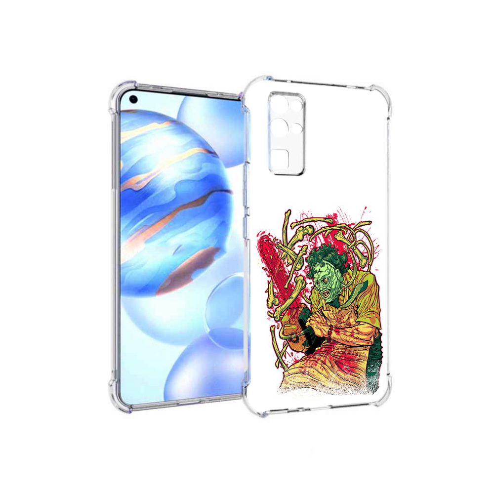 

Чехол MyPads Tocco для Honor 30 яркий мясник (PT147988.19.711), Прозрачный, Tocco