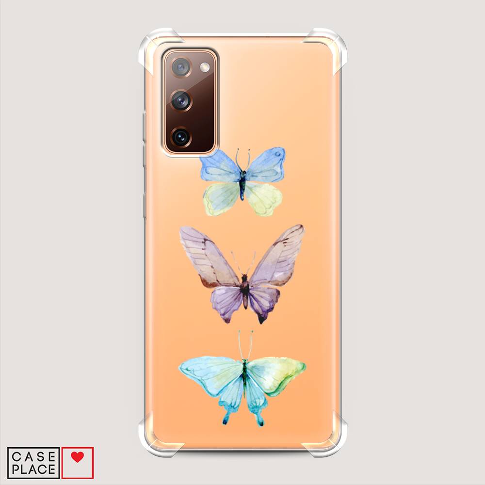 

Чехол Awog на Samsung Galaxy S20 FE / Самсунг S20 FE "Акварельные бабочки", Разноцветный, 2101351-1
