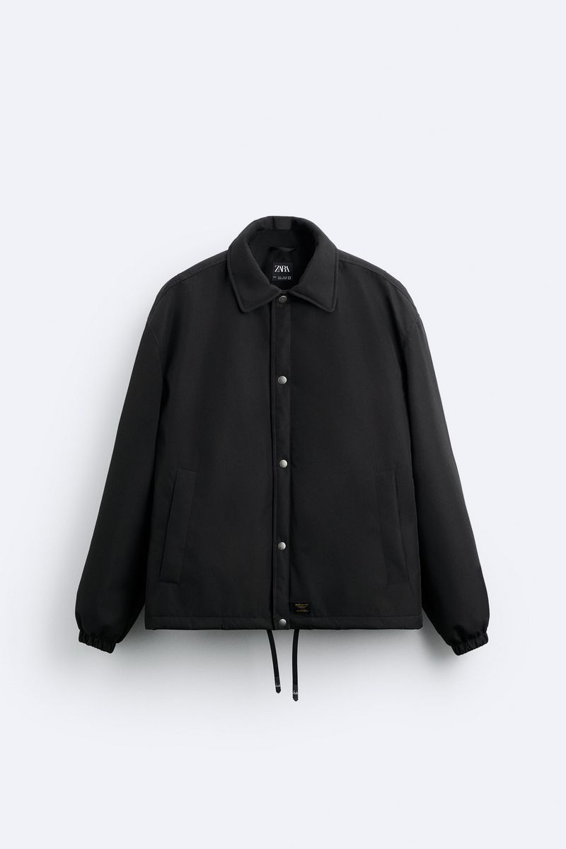 

Куртка мужская ZARA 03833311 черная S, Черный, 03833311