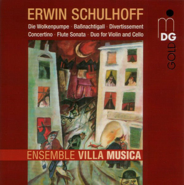 

Schulhoff: Divertissement. Concertino. Flute Sonata. Duo und Bass Nightingale (1 CD)